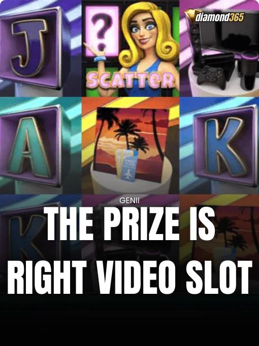 THE PRIZE IS RIGHT VIDEO SLOT